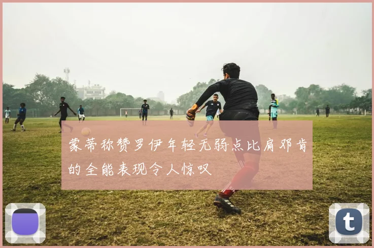 蒙蒂称赞罗伊年轻无弱点比肩邓肯的全能表现令人惊叹